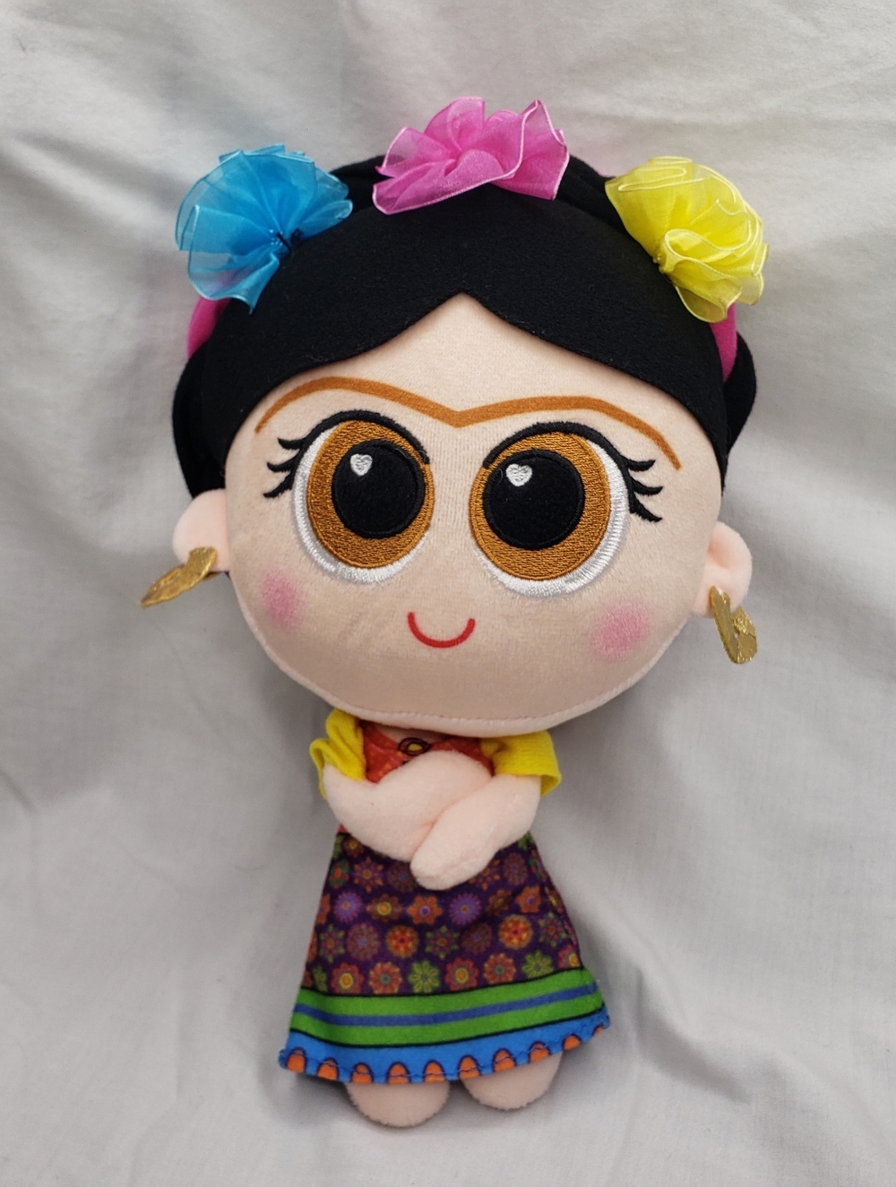 Amparin Frida Kahlo Plush Doll 8 Inches